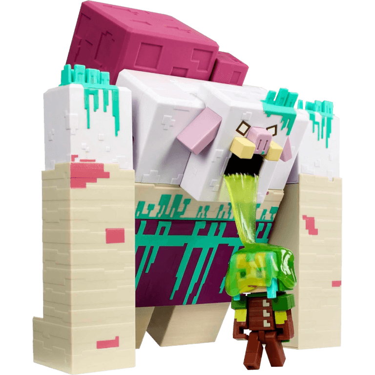 Фигурка Minecraft Legends - Devourer with Ranger and Slime
