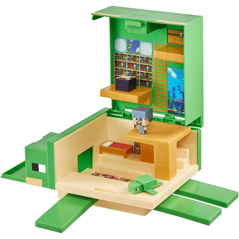 Игровой набор Minecraft - Transforming Turtle Hideout Playset, 25 см.