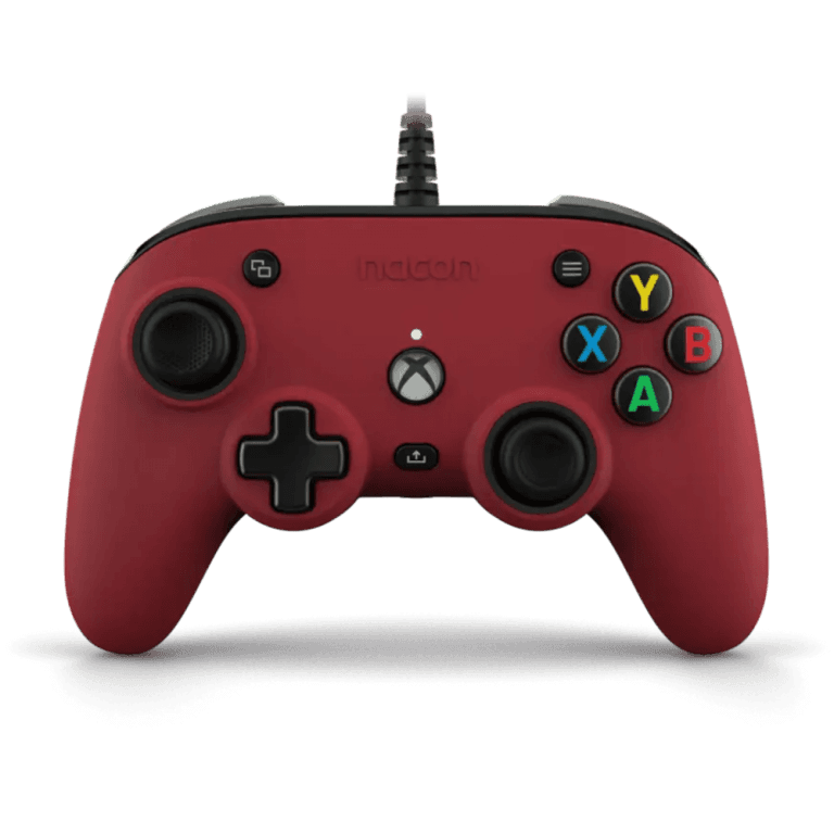 Проводной геймпад Nacon Pro Compact (Xbox, PC), red
