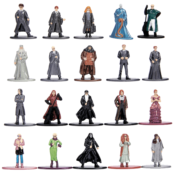 Набор Фигурок Гарри Поттер Nano Metalfigs - wave 3 - (4 см) (20 шт.)