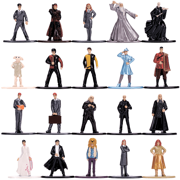 Набор Фигурок Гарри Поттер Nano Metalfigs - wave 4 - (4 см) (20 шт.)
