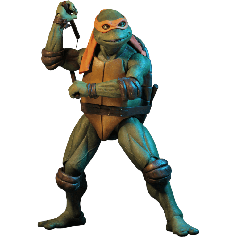 Фигурка NECA Teenage Mutant Ninja Turtles - 7” Scale Action Figure - 1990 Movie Michelangelo