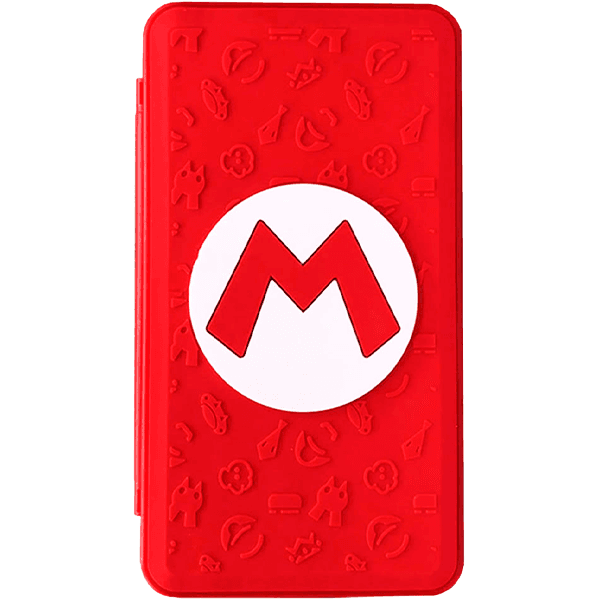 Кейс Nintendo Switch для хранения 24 картриджей Super Mario (Mario Logo)