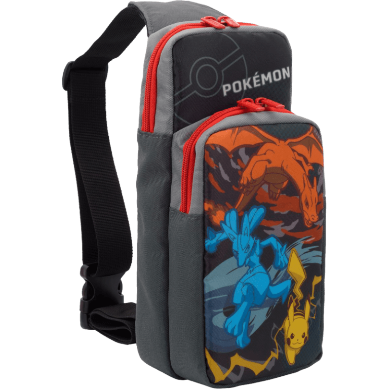 Сумка для Nintendo Switch, Hori Adventure Pack - (Lucario, Pikachu) (NSW-415U)