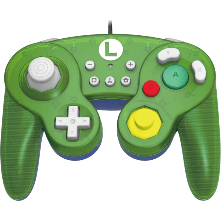 Nintendo Switch Геймпад Hori Battle Pad (Luigi) для консоли Switch (NSW-136U), (Б/У)