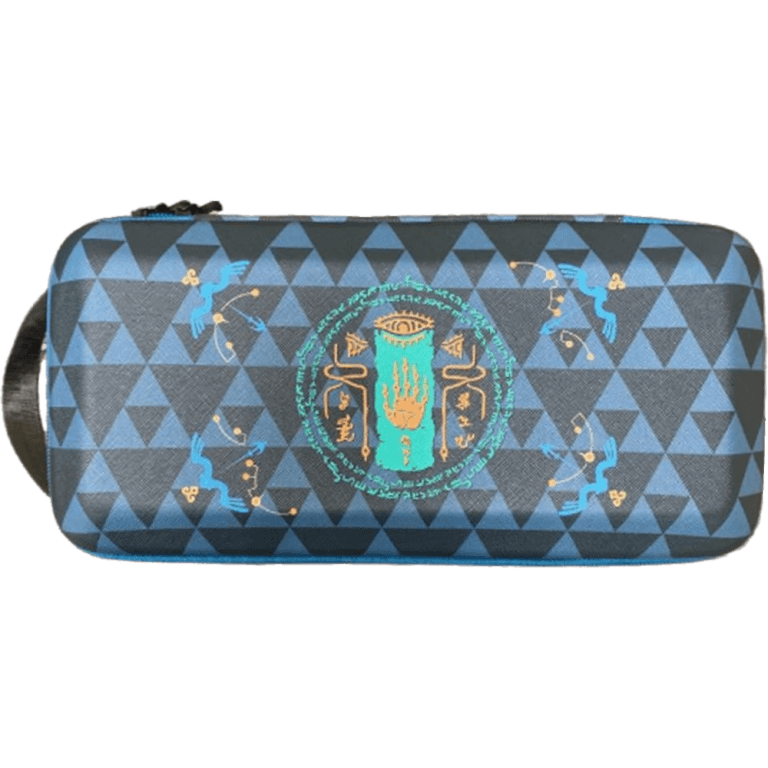 Сумка для Nintendo Switch/OLED, Legend of Zelda: Tears of the Kingdom (triforce blue)