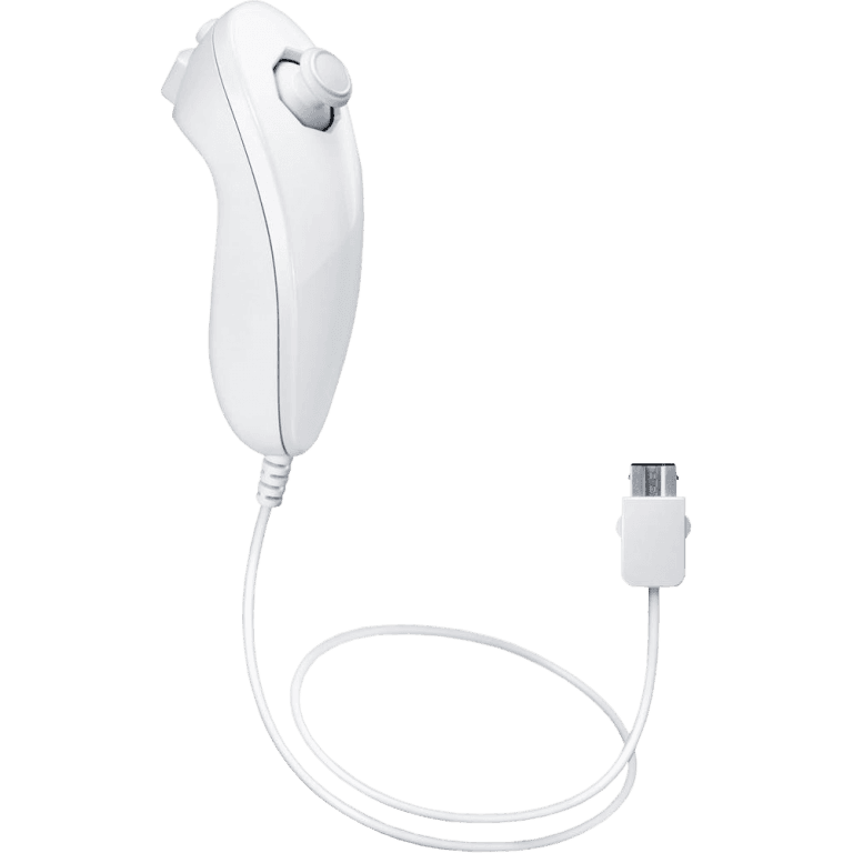 Nintendo Wii Nunchuk Controller (белый) (Б/У)