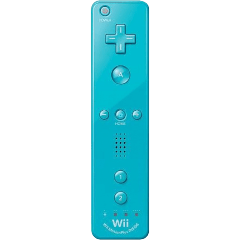 Nintendo Wii U Remote Plus, голубой (RVL-036) (Б/У)