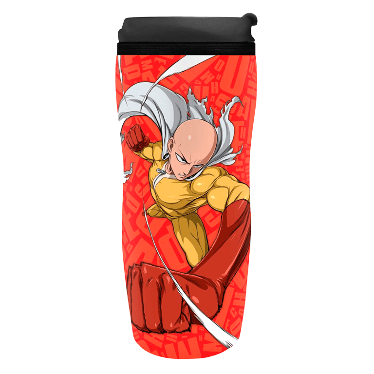 Термокружка One Punch Man Travel mug Saitama Ванпанчмен Сайтама 355 ml