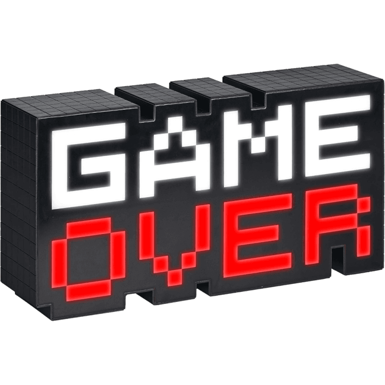 Светильник Paladone: Game Over 8-Bit