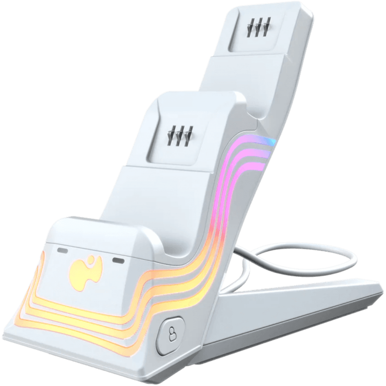Зарядная станция для двух геймпадов PDP Afterglow Wave Dual Charger (Xbox), white