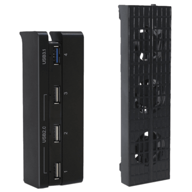 Система охлаждения для Playstation 4 Slim Cooling Fan + USB HUB, Dobe (TP4-896)
