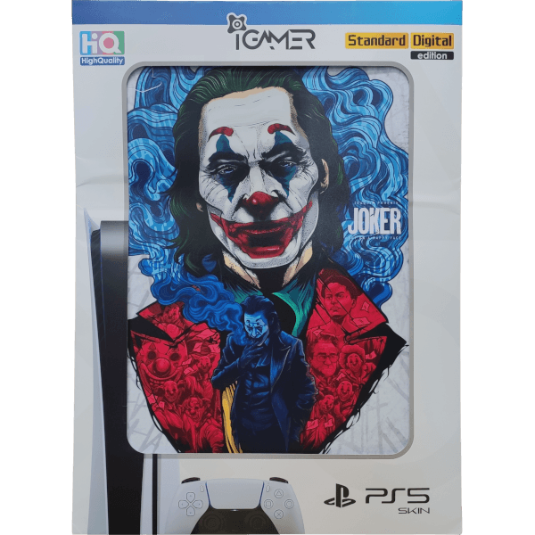 Виниловая наклейка для PlayStation 5 #300 (Joker)