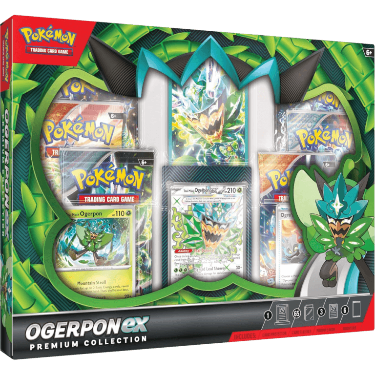 Карточная игра Pokémon TCG: Ogerpon ex Premium Collection