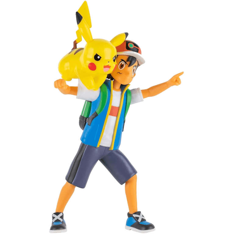 Набор фигурок Pokemon: Battle Figure Pack - Ash and Pikachu (Series 10)