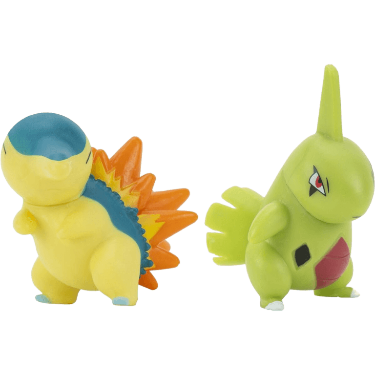 Набор фигурок Pokemon: Battle Figure Pack - Larvitar and Cyndaquil (Series 10)