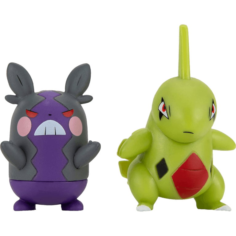 Набор фигурок Pokemon: Battle Figure Pack - Larvitar and Morpeko (Hangry Mode) (Series 7)