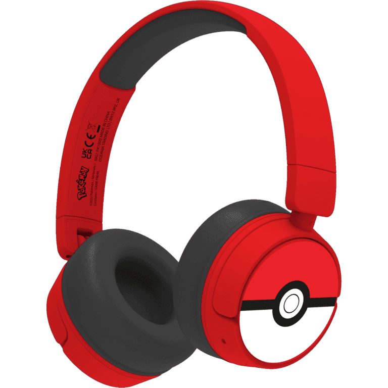 Беспроводная детская гарнитура Pokemon Pokeball (red)