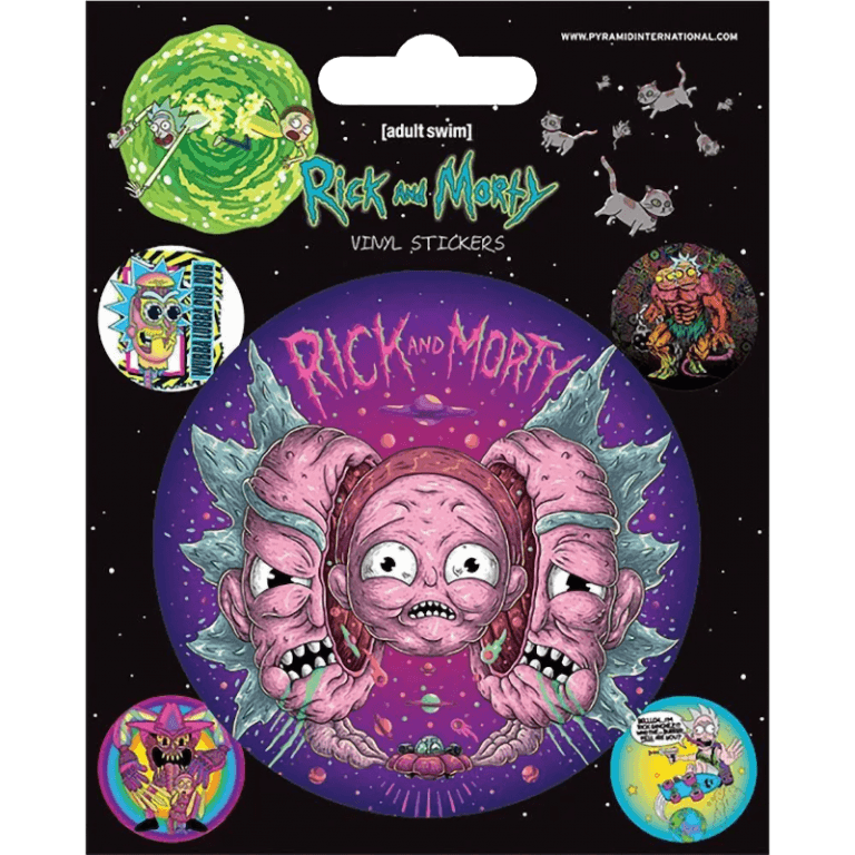 Наклейки Pyramid: Rick & Morty