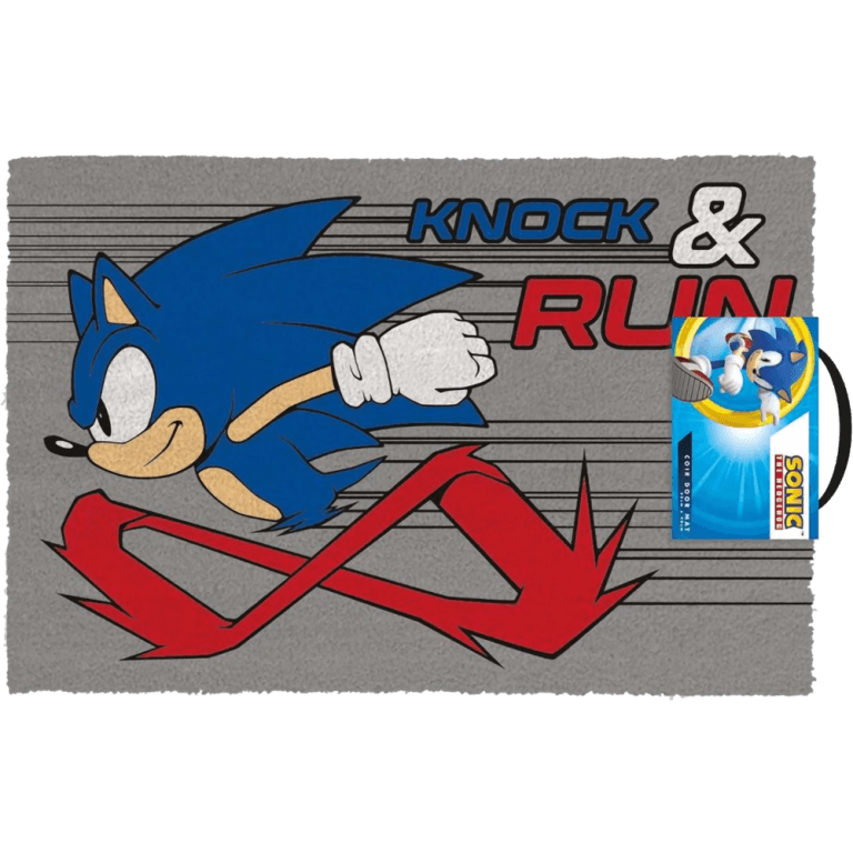 Придверный коврик Pyramid: Sonic The Hedgehog (Knock And Run)