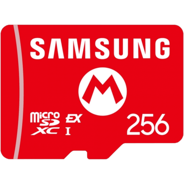 Карта памяти Samsung microSD Express Card 256GB (Super Mario)