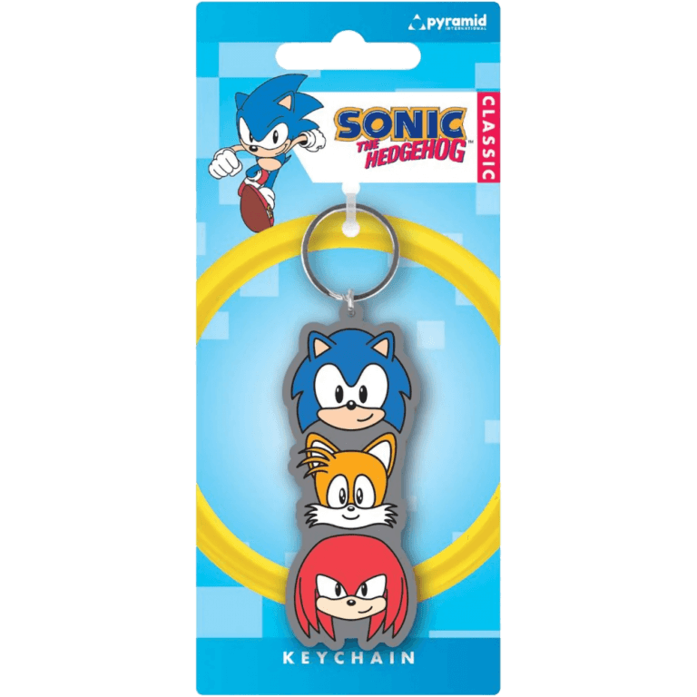 Брелок Sonic The Hedgehog (Trio Stack)