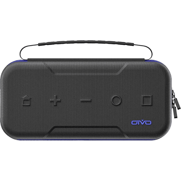 Чехол Switch/Oled Model Hard Shell Dockable Protective Case, черный/синий (IV-SW178)