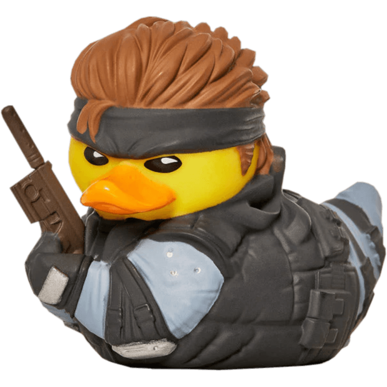 Фигурка утка TUBBZ Metal Gear Solid: Solid Snake (mini)