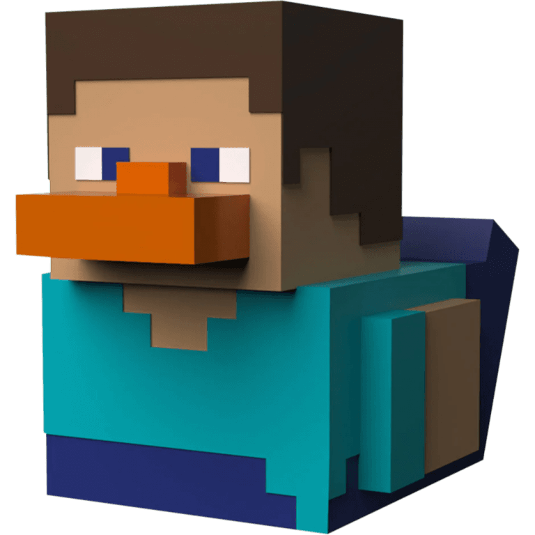 Фигурка утка TUBBZ Minecraft: Steve