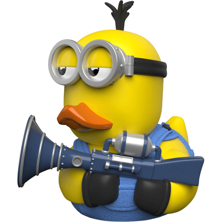 Фигурка утка TUBBZ Minions: Kevin with Fart Blaster
