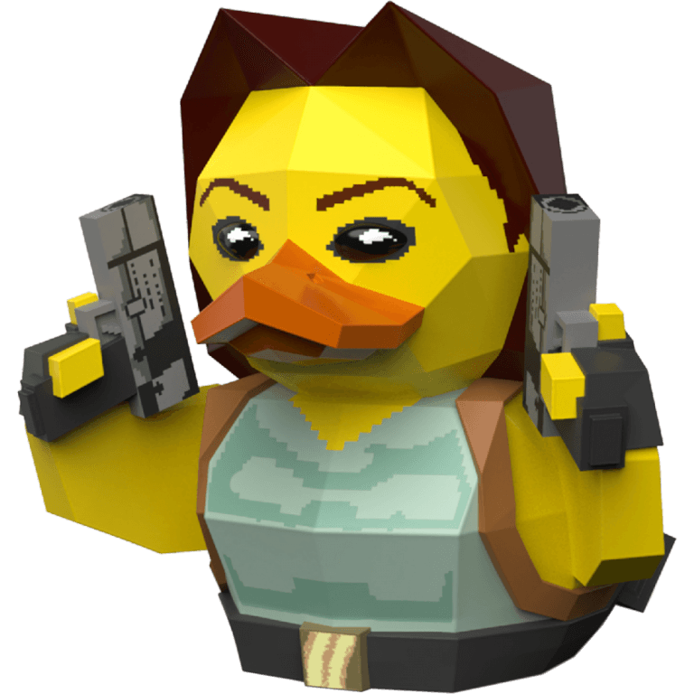 Фигурка утка TUBBZ Tomb Raider: Lara Croft