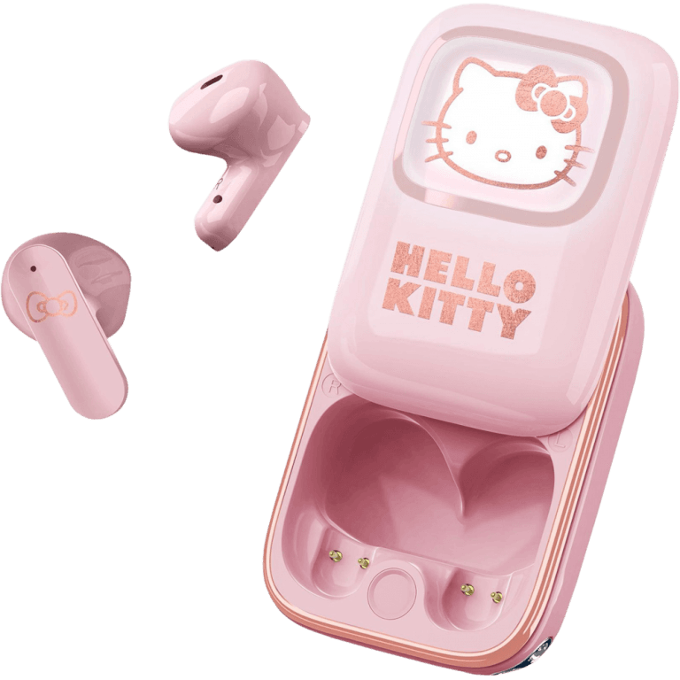 Беспроводные TWS наушники слайдер Hello Kitty