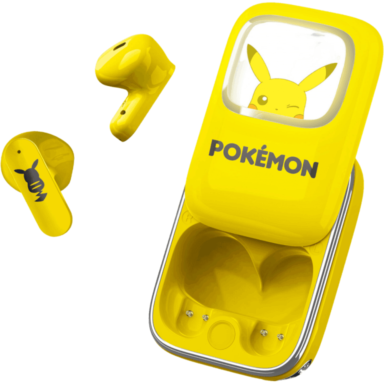 Беспроводные TWS наушники слайдер Pokemon: Pikachu