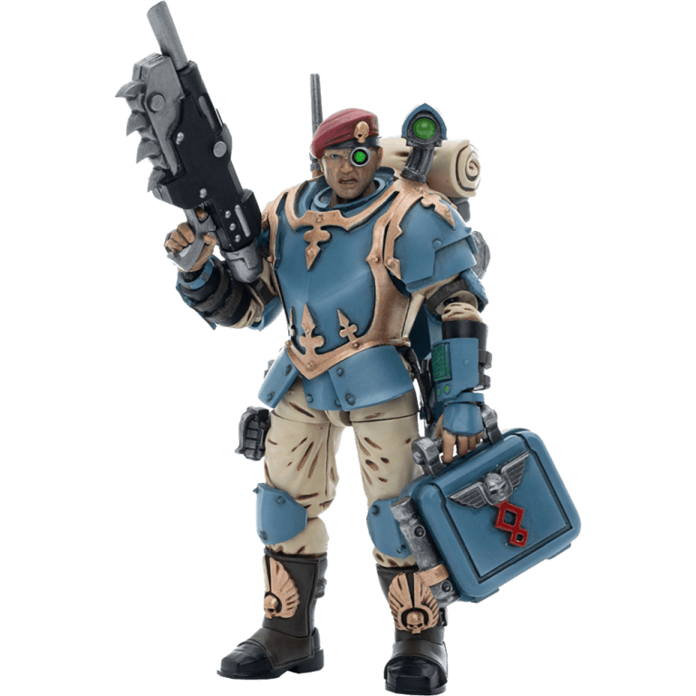 Фигурка Warhammer 40K: Astra Militarum Tempestus Scions Command Squad 55th Kappic Eagles Medic