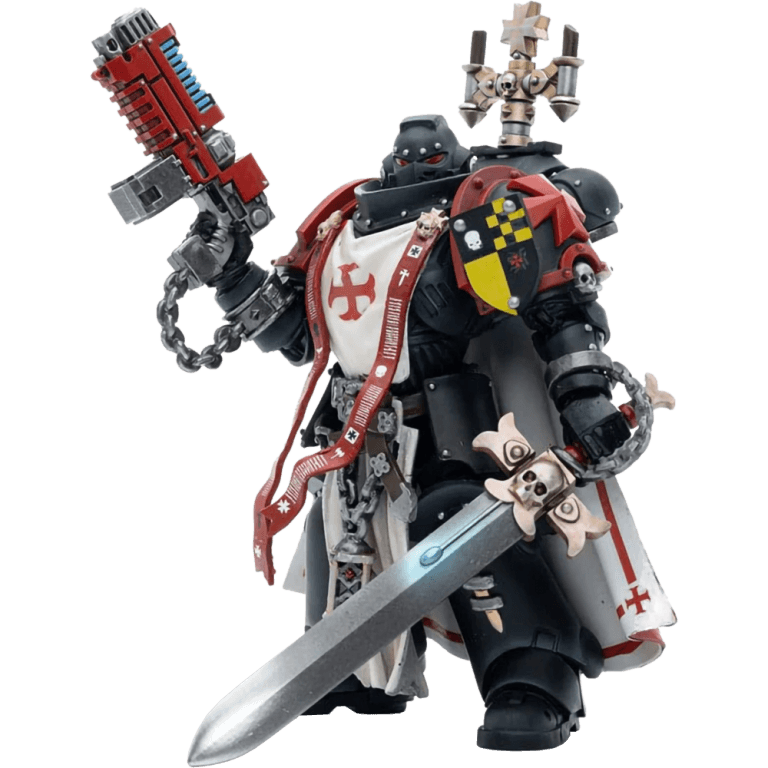 Фигурка Warhammer 40K: Black Templars Sword Brethren Brother Lombast