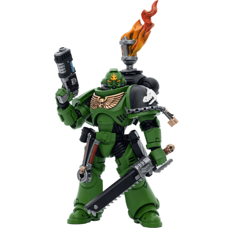 Фигурка Warhammer 40K: Salamanders Intercessors Sergeant Tsek'gan