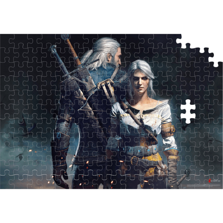 Пазл The Witcher Geralt & Ciri (1000 элементов) (Gaming Series)