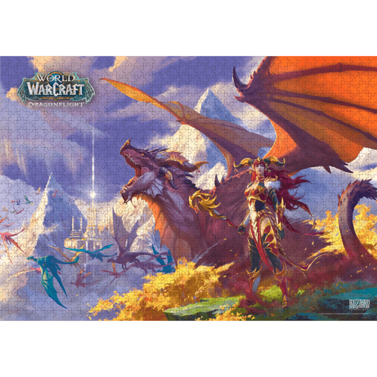 Пазл World of Warcraft Dragonflight Alexstrasza (1000 элементов) (Gaming Series)