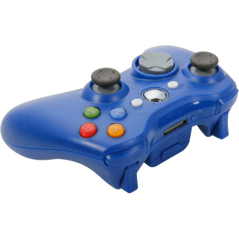 Беспроводной геймпад для XBOX 360, синий (NSF-00003)