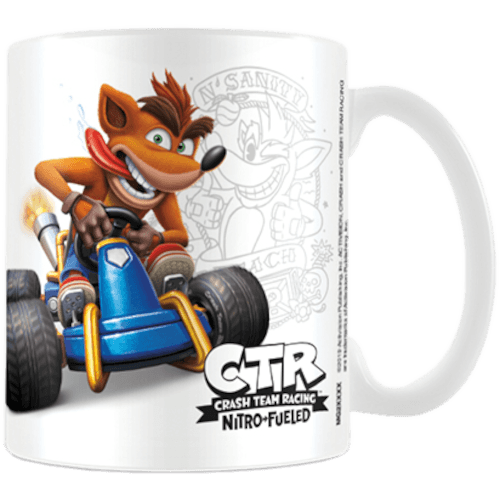 Кружка Crash Team Racing (Crash Emblem)