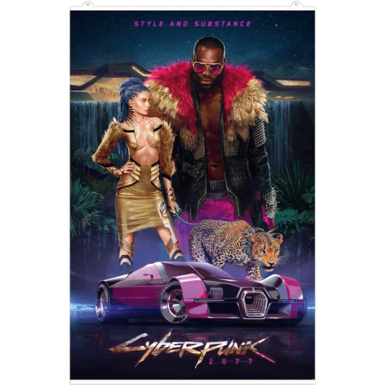 Постер Cyberpunk #5 (A2)