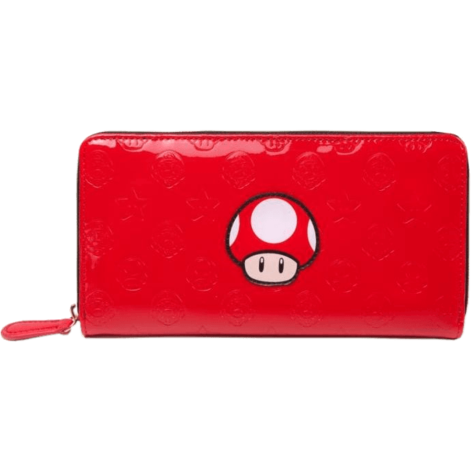 Кошелек Difuzed: Nintendo: Mushroom Allaround Zipper Wallet