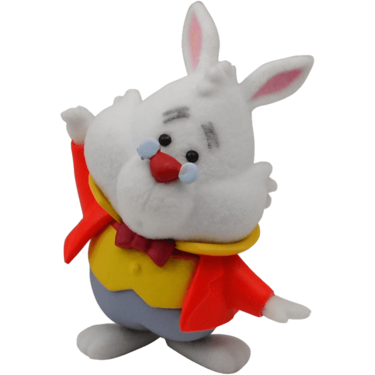 Фигурка Disney Character Cutte! Fluffy Puffy: Alice in Wonderland: White Rabbit