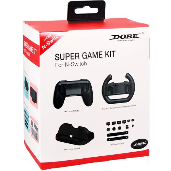 DOBE Набор аксессуаров Super Game Kit для Nintendo Switch