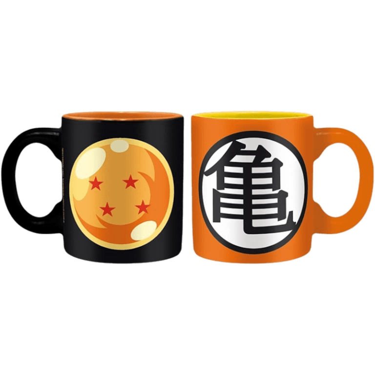 Набор кружек для эспрессо Dragon Ball Z: Dragon Ball & Kame (2 шт.)