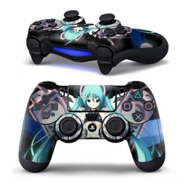 Наклейка виниловая для геймпада Dualshock 4 (Anime 1)