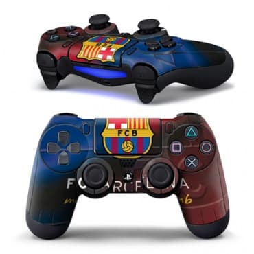 Наклейка виниловая для геймпада Dualshock 4 (Barcelona 1)