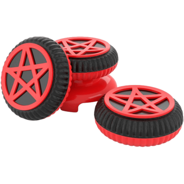 Накладки на стики для Dualshock 4 / DualSense - Rainbo "Diablo"
