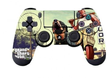 Наклейка виниловая для геймпада Dualshock 4 (GTA 2)