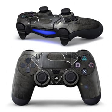 Наклейка виниловая для геймпада Dualshock 4 (Super-Man)